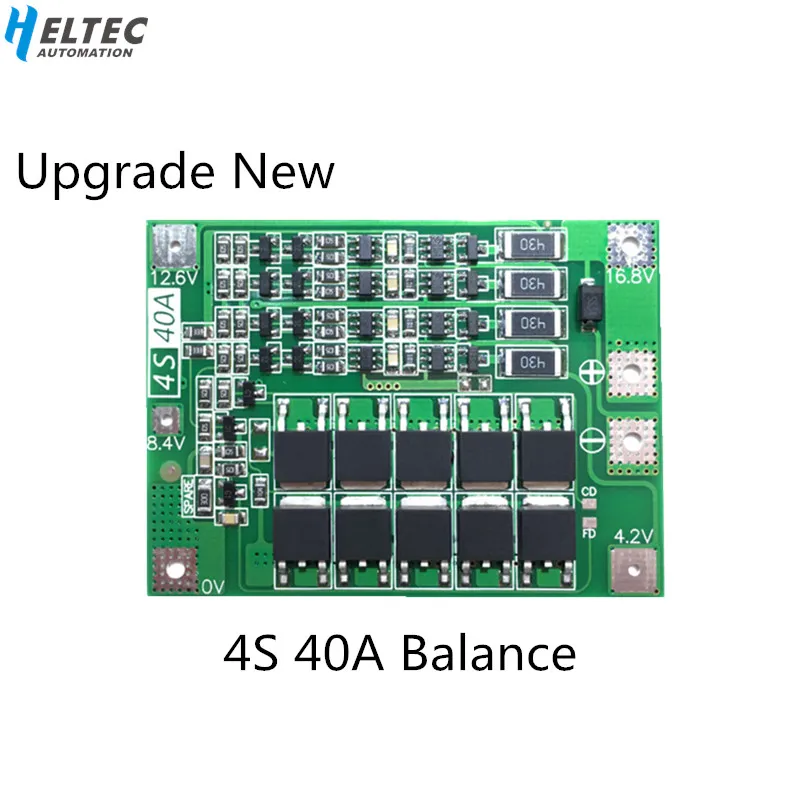 4S 40A литий ионный аккумулятор 18650 зарядное устройство PCB плата защиты BMS с