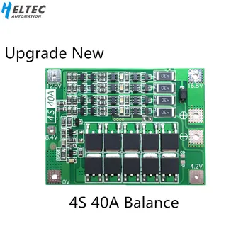 

4S 40A Li-ion Lithium Battery 18650 Charger PCB BMS Protection Board with Balance For Drill Motor 14.8V 16.8V Lipo Cell Module