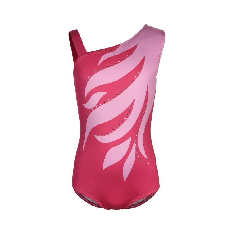 

Children Training Biketard Silk Sliding Dancewear 4 Colors One-Piece Girls Kids Ballet Dance Leotards DressPractice Costume