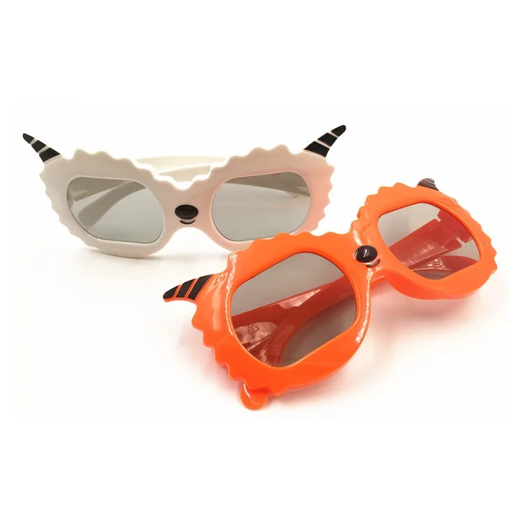 Children Passive Polarized 3D Glasses For Passive 3D Tvs & RealD Movie Theaters & Cinema Theaters Kids Glasses