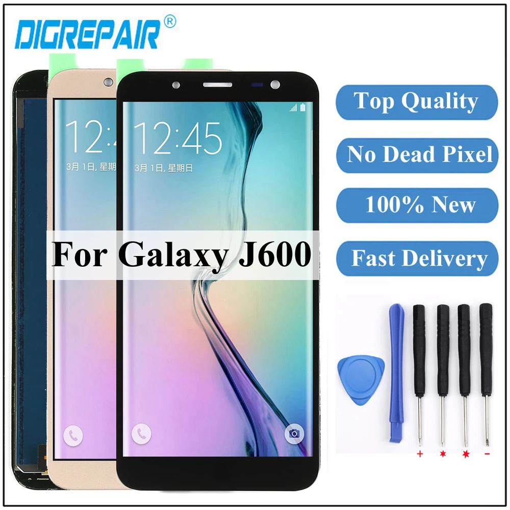 

J600 lcd For SAMSUNG Galaxy J6 2018 lcd J600 J600F LCD Display touch screen Assembly Replacement For SAMSUNG J6 2018 display