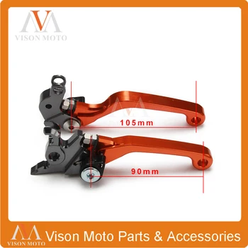 

CNC Pivot Brake Clutch Levers For KTM SX XCW SXF EXC EXCR EXCF SXR XC XCF XCRW 125 144 200 250 300 400 450 505 525 Motocross