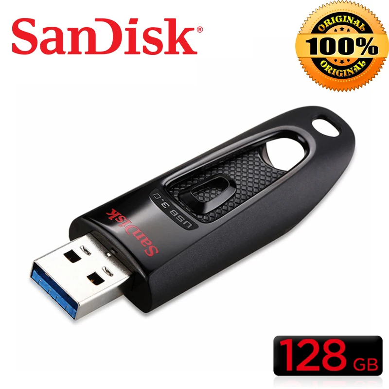

SanDisk usb flash 32GB 64GB 128GB 256GB 16GB Usb 3.0 flash drive Pendrive pen drive Memory Stick For Desktop PC 100MB/s