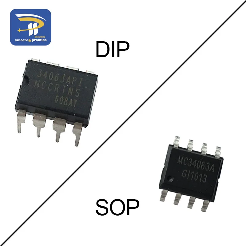 10PCS MC34063API DIP-8 new and IC in-line DIP8 switching regulat.ji