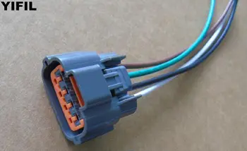 

10pcs/lot 4 Pin/Way Oxygen Sensor Plug Connector With Wire Pigtail For Nissan CAS Mitsubishi MURANO I30 I35 MAXIMA 6098-0144