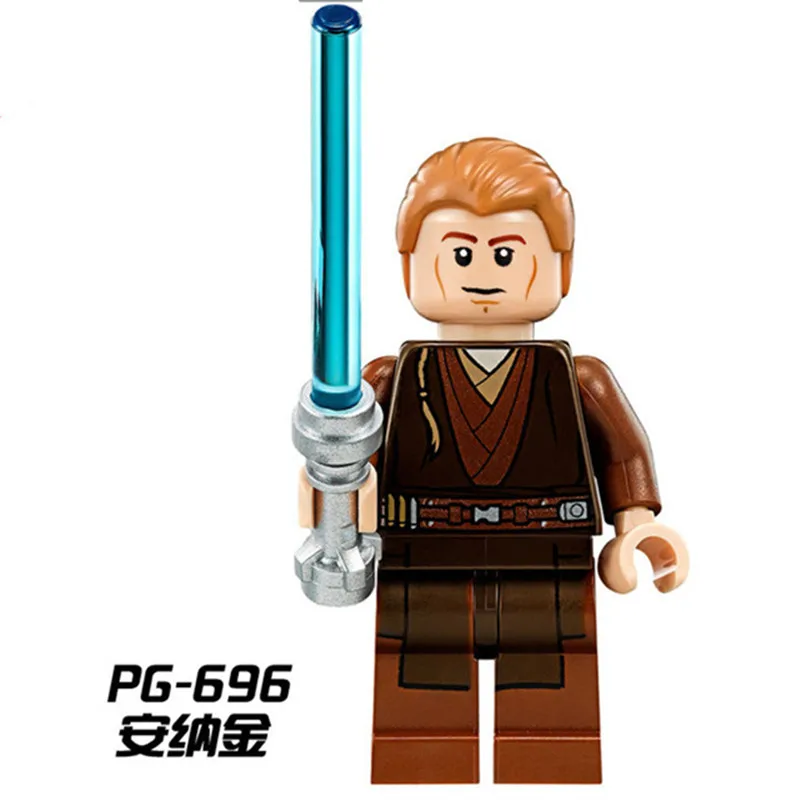 Educational Blocks Figures Darth Vader K3PO Stormtrooper Anakin Super Hero Starwars legoing Building Bricks Kids DIY Toys