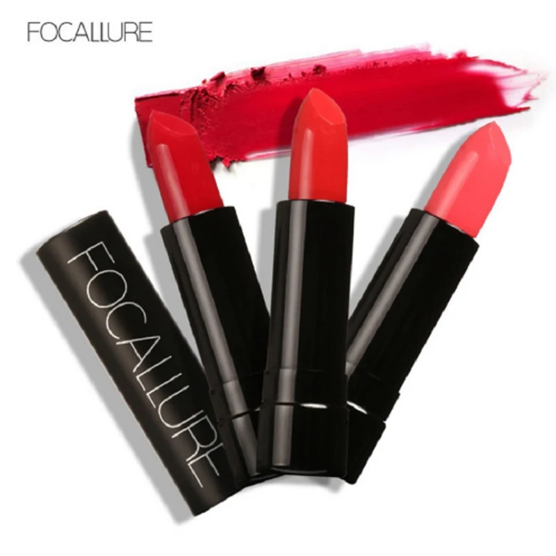 

FOCALLURE brand 12 Colors Lipstick Moisturize Lip Stick Long Lasting Easy to Wear Lips Makeup Tools Liquid Lipsticker Tools FA09