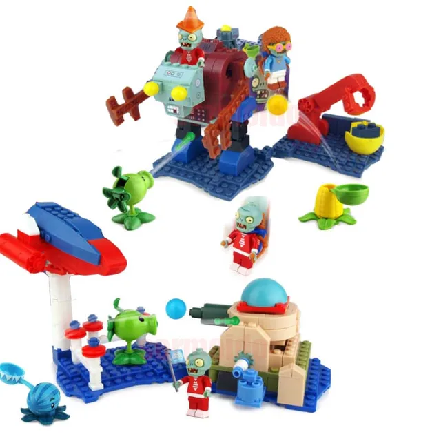 Special Price Plants vs Zombies Garden Maze Struck Game Legoings Building Bricks Blocks Set Anime Figures My World Toys For Children Gifts