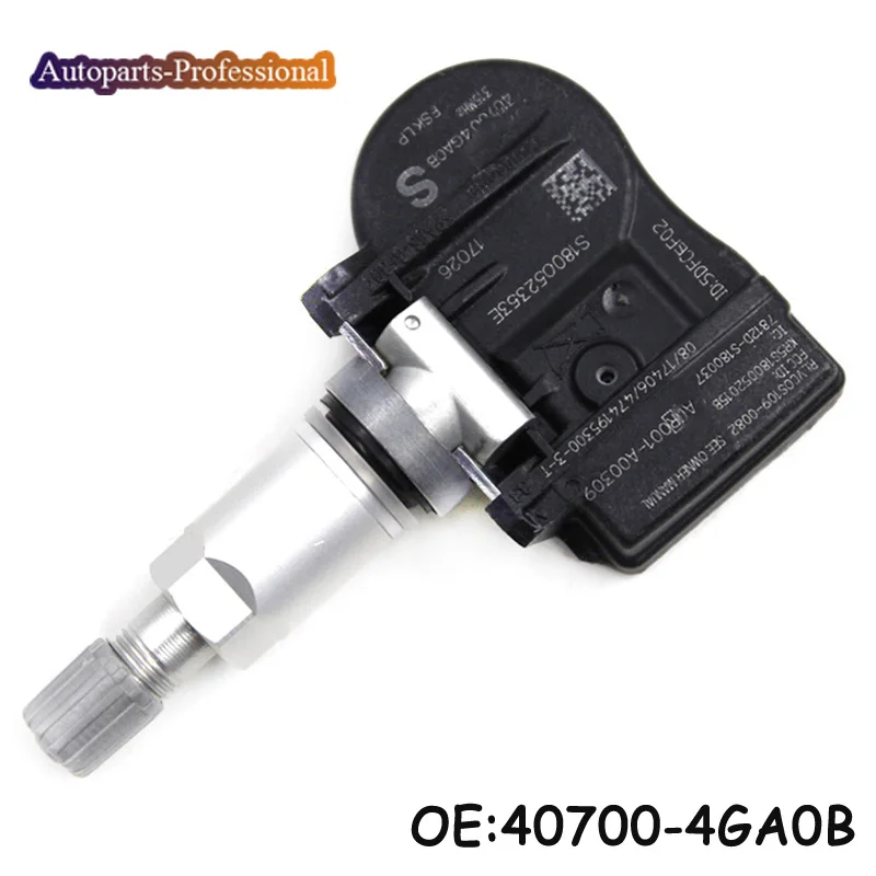 Новый датчик контроля давления в шинах TPMS 315 МГц подходит для Nissan Infiniti Q50 40700 4GA0B