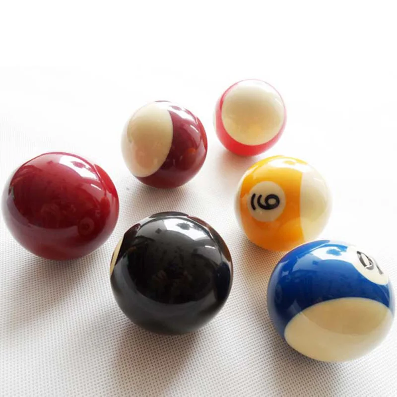 xmlivet Cheap Billiards Pool Table Balls Full sets in 50mm/52.5mm Resin Billiard Pool Balls Hot Sell