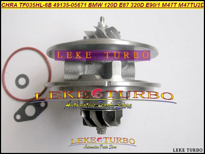Turbo cartridge chra Core TF035HL 49135-05671 49135-05670 49135-05620 For BMW 120D E87 320D E90 E91 03-06 M47TU M47TU2D20 2.0L (1)