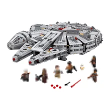 

1381pcs Lepin 05030 Star War Building Blocks Force Awakens Millennium Falcon Model Kits Rey BB-8 10467 compatiable 05007 toys