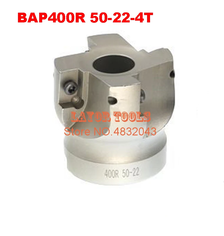 1 шт. BAP 400R 50 22 4T 90 градусов прямоугольная плечевая торцевая фреза с ЧПУ для