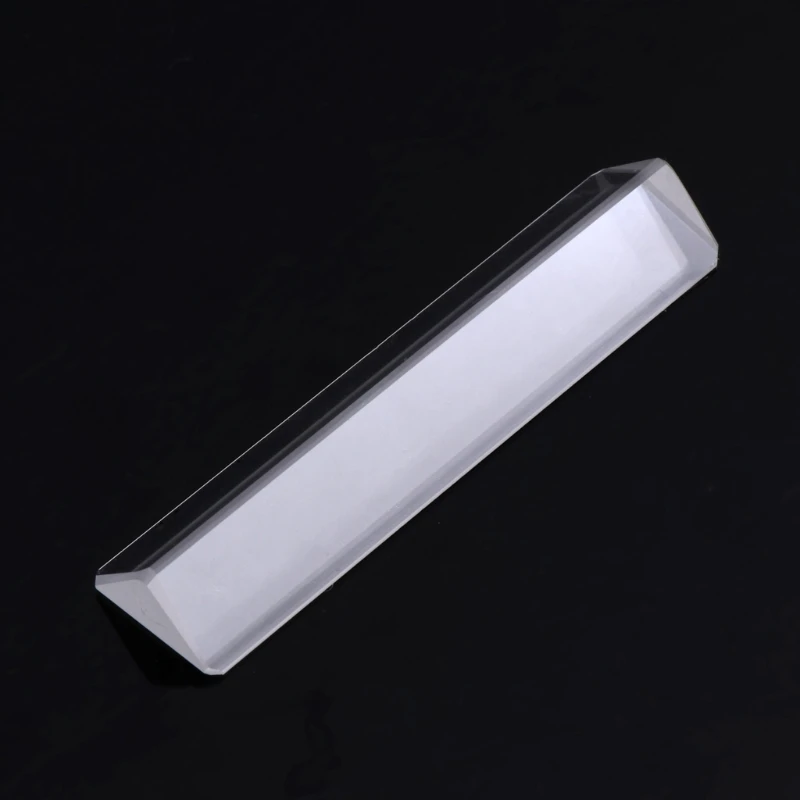 

OOTDTY K9 Optical Glass Right Angle Reflecting Triangular Prism For Teaching Light Spectrum