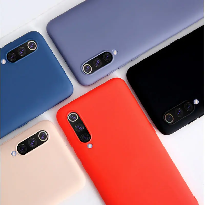 OCHGEP Original Liquid Silicone Slim Case For Xiaomi Mi 9 Mi 9 SE Cover For Xiaomi mi9 mi9 se Phone Cases with Retail Packing   19