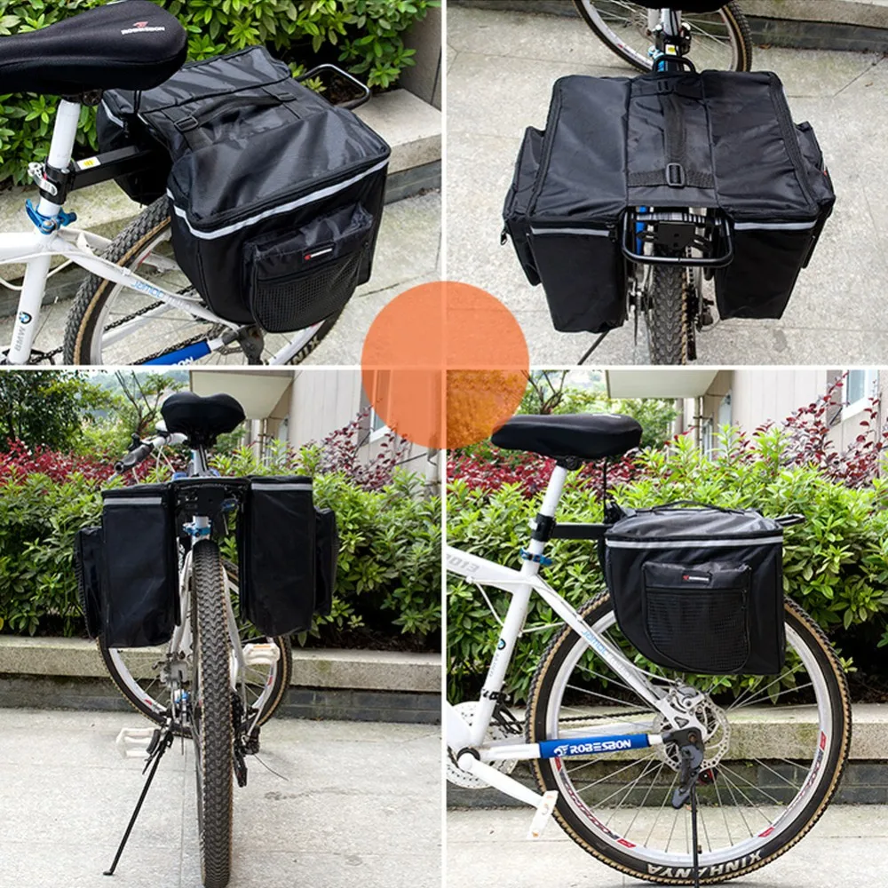Новая велосипедная сумка для велосипеда MTB, велосипедная стойка, сумка для велосипеда, двойная сторона, заднее сиденье, сумка для багажника, Аксессуары для велосипеда,, Прямая поставка