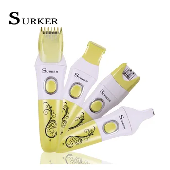 

6 In 1 Mini Lady Epilator mini Rechargeable Women Depilatory Hair Remover For Female Leg Full Body Depilacion Use Beauty Tools