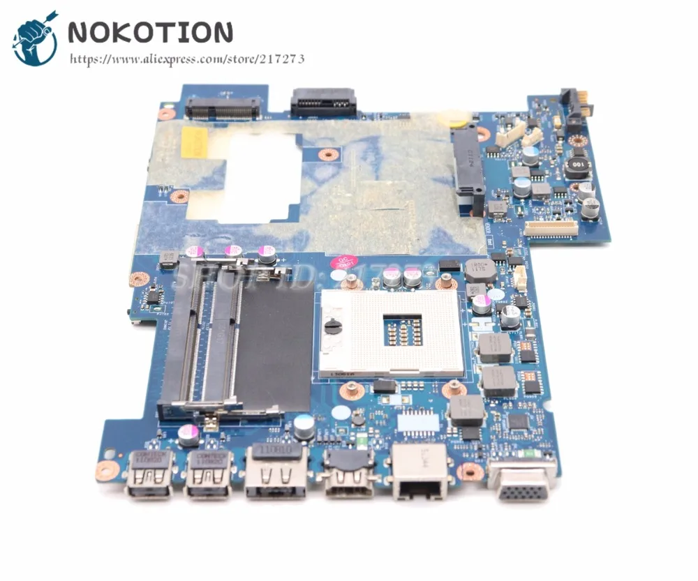 NOKOTION для Lenovo g470 материнская плата ноутбука HM65 DDR3 GMA HD 3000 PIWG1 LA 6759P|Материнские