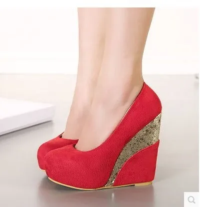 korean wedge shoes