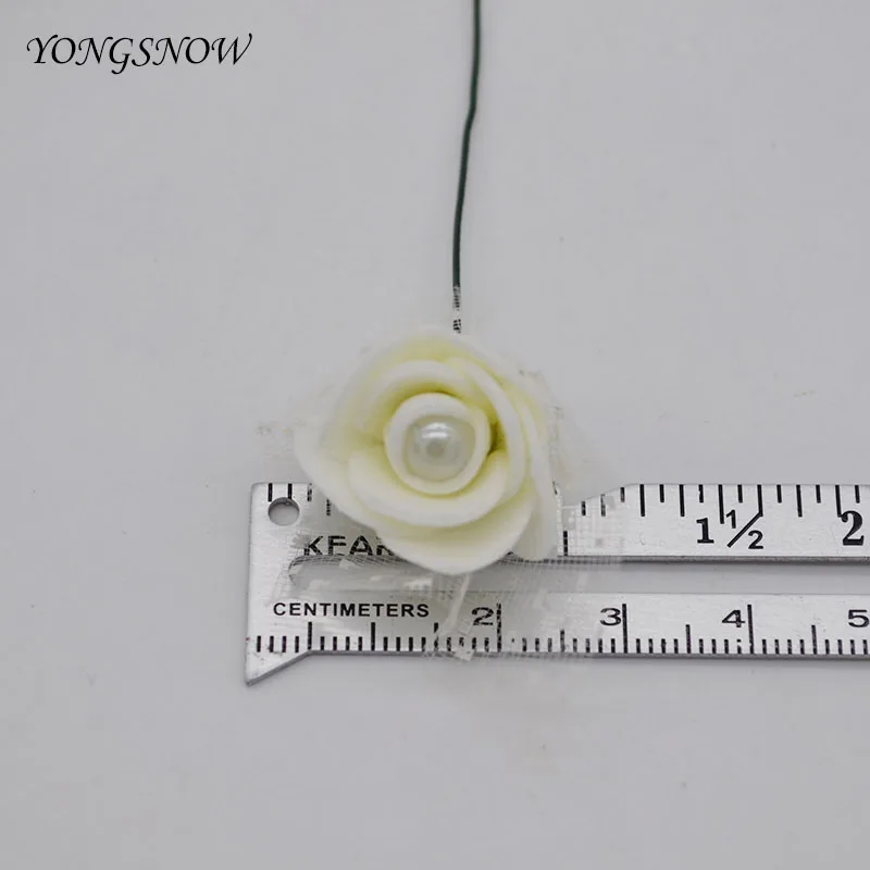 72 шт. 2 см искусственные розы шелковые цветы Цветочные букеты DIY ВЕНОК ручной