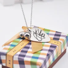 Sterling Silver Guitar Pick Necklace with Ring Bell, Engrave your Signature, Custom Name Necklace, Hand Written Jewelry solid silver guitar pick necklace with bell engrave your signature custom name necklace hand written jewelry