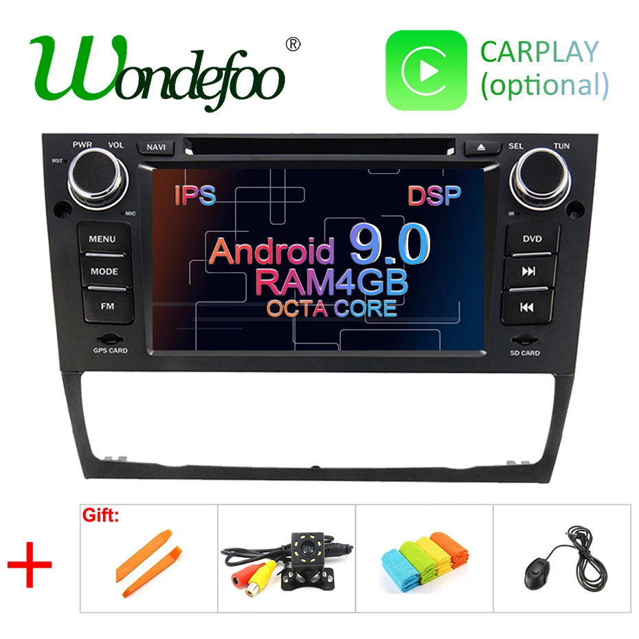 

Android 9.0 4G 64G 8 core Car dvd player For BMW 3 series E90 E91 E92 E93 GPS RADIO stereo navigation head unit pc