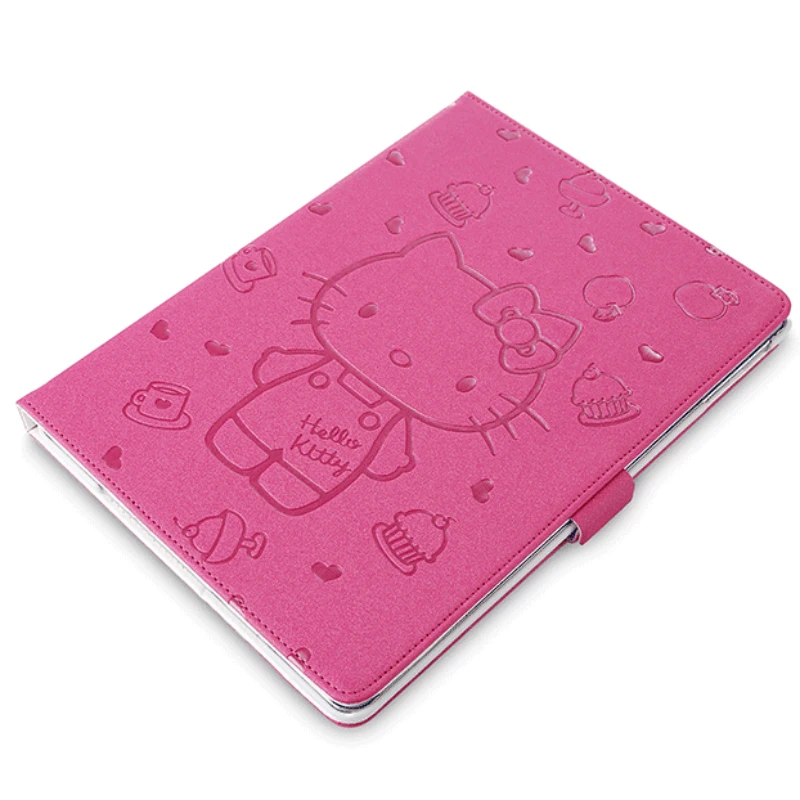 Hello Kitty Pattern Smart Case For Ipad 17 9 7 New Tablet Stand Filp Case For Ipad 2 3 4 5 6 Air 1 2 Mini 1 2 3 4 Cover
