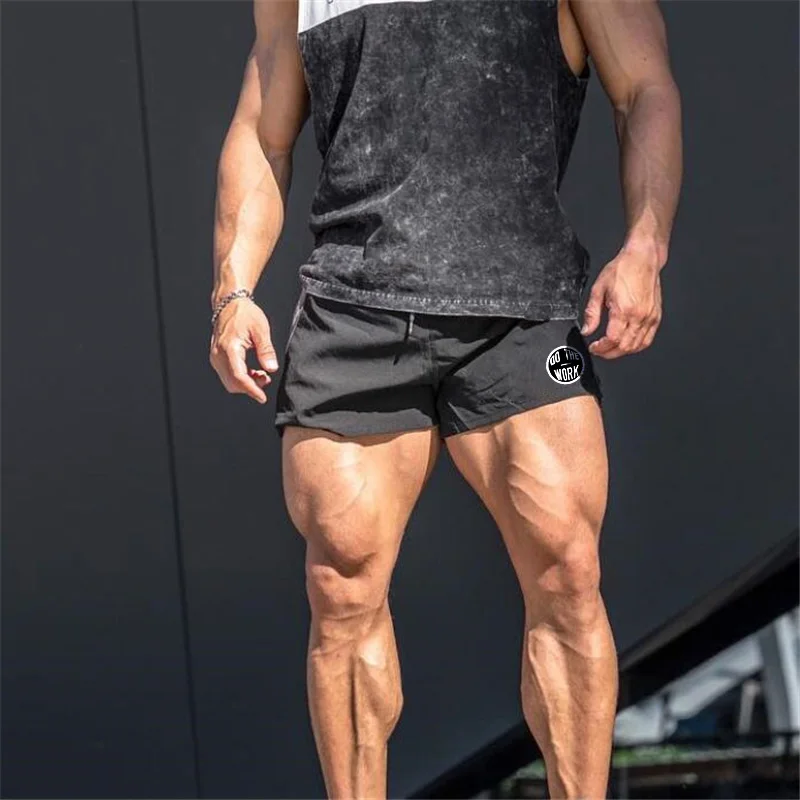 2019 летние мужские спортивные беговые шорты быстросохнущие короткие брюки для бодибилдинга мужские для спортзала для игры в баскетбол