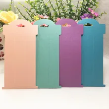 50 шт./лот, 16x8 см, бумажные открытки для ювелирных изделий, модные открытки для головных уборов, красивые ювелирные украшения, заколки для волос, брошь для демонстрации, упаковочные карты