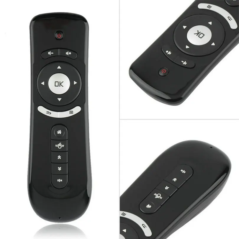 2,4 GHz Fly mouse (T2) гиродатчик Беспроводная клавиатура для Android tv Box PC 3D дистанционная Чувствительная мышь для Android tv Box для ПК