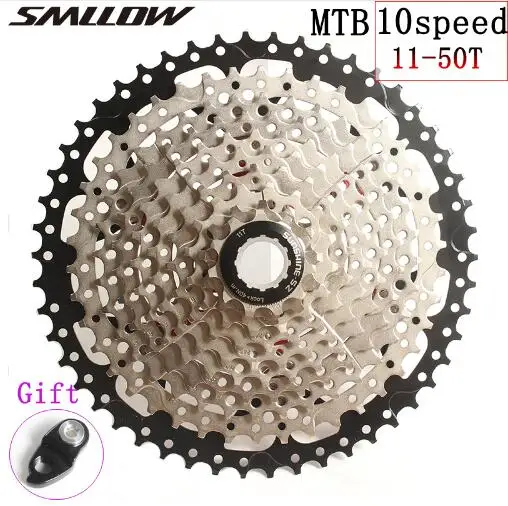 

SUNSHINE-SZ 10 Speed 11-50T Cassette 10s 20s 30s Freewheel For MTB Mountain Bike Bicycle Parts K7 XT SLX XO X0 X9 X7 for Sram