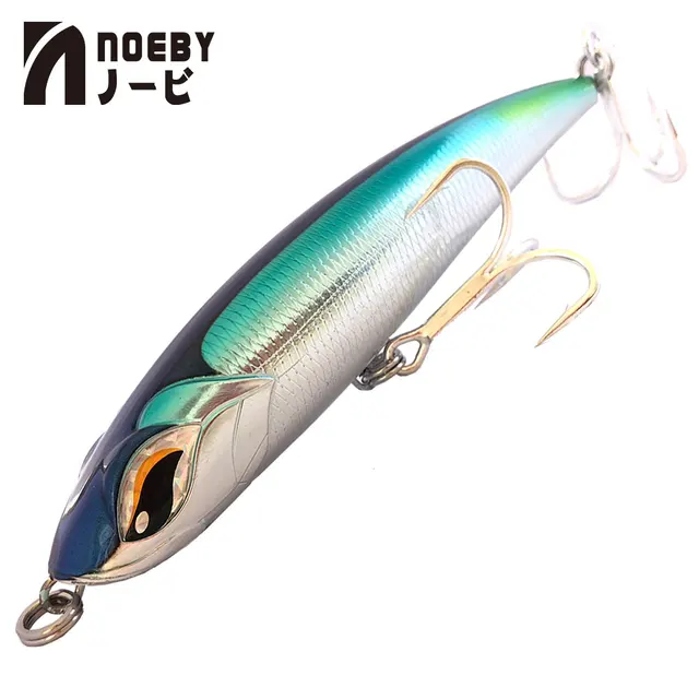 US $6.96 2019 New Arrival NOEBY NBL9493 115mm150mm185mm Pencil Lure VMC Hook Wobbler Hard Lure Carp Bass I