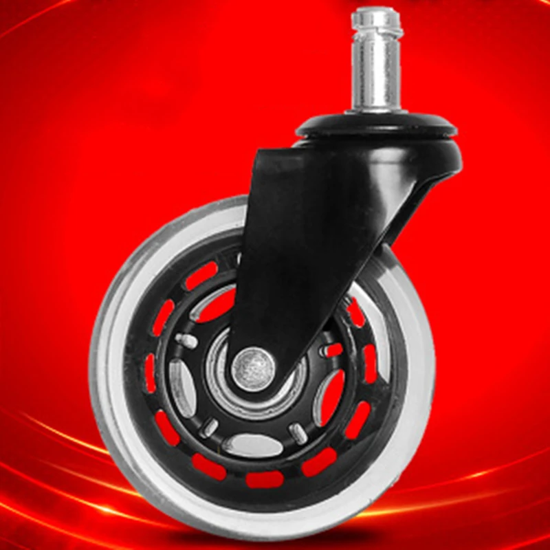 

1/ 5pc 3 Replacement Wheel Rotation Wheels Office Chair Transport Swivel Roller