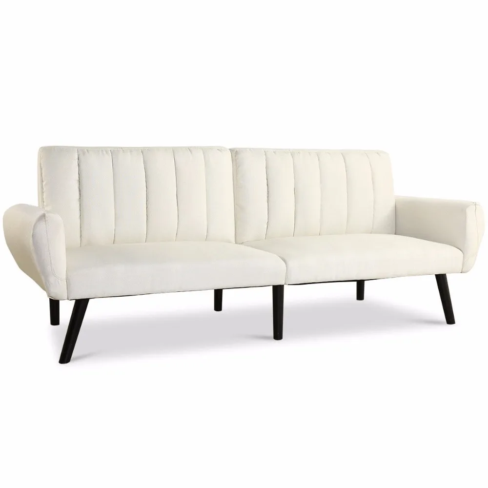 Диван кровать Giantex Futon раскладной матрас постельное белье премиум класса