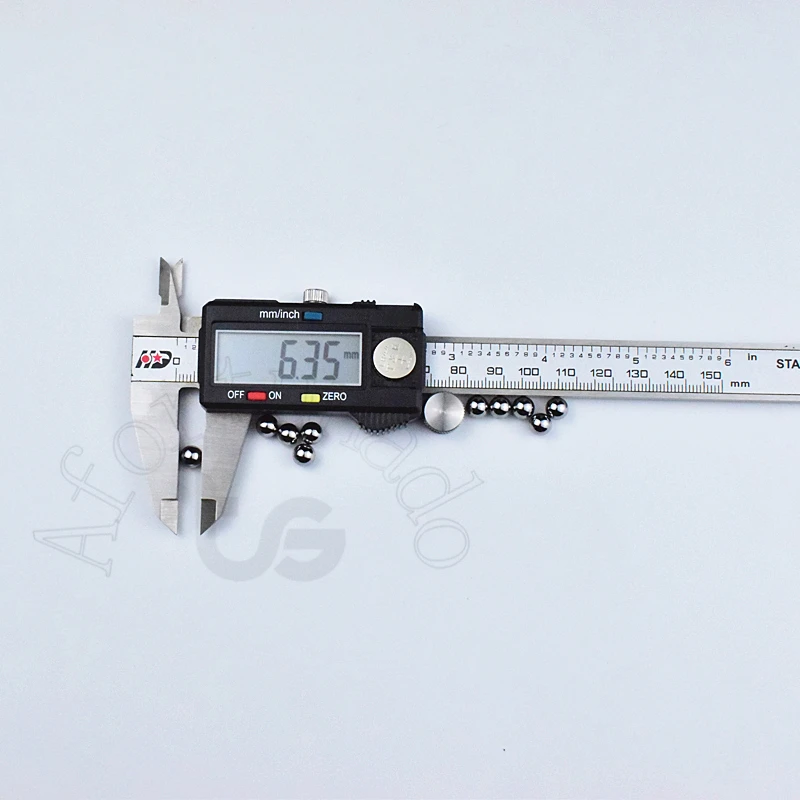 

6.35mm 10pieces Chrome Steel ball Diameter 6.35mm ( 0.25 inch ) Precision :G10-Grade
