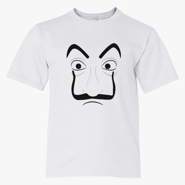 

La casa de papel Men/Women T-shirt printed The House of Paper Dali Mask Casa De Papel Top Tees