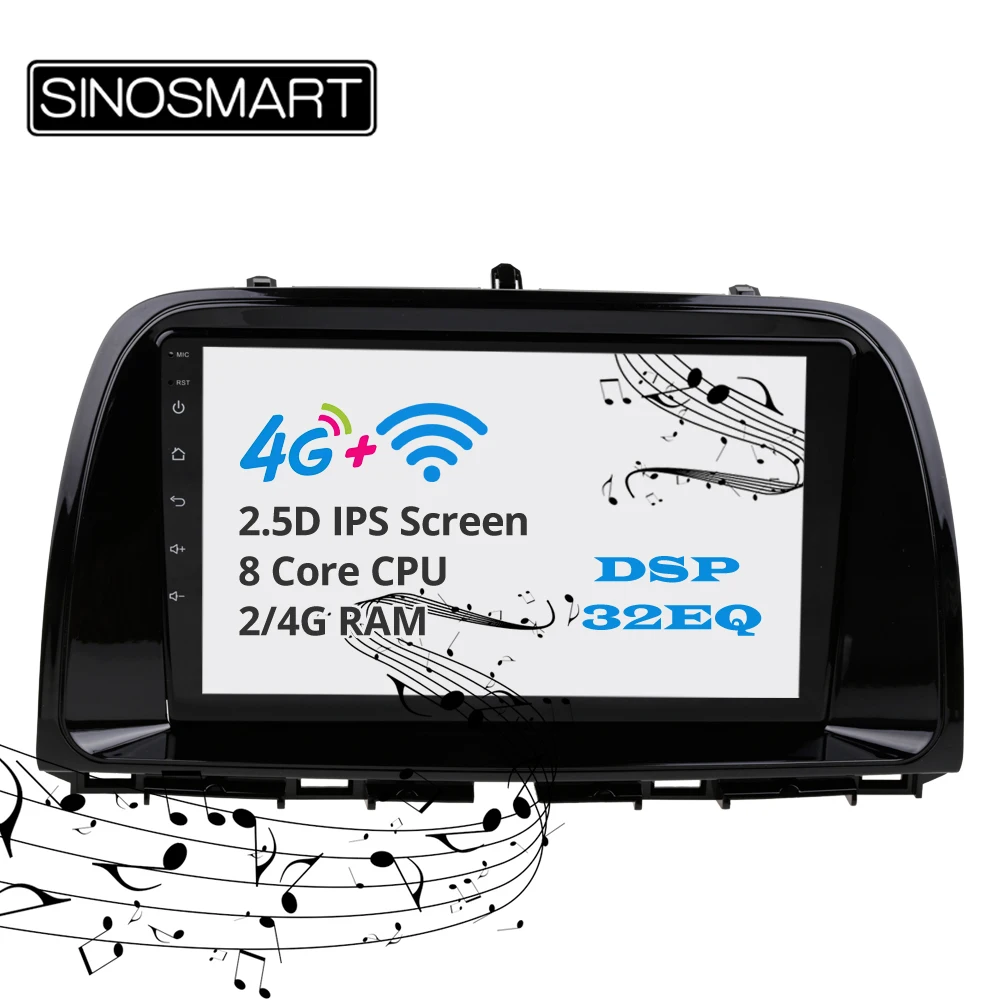 Clearance Sinosmart support BOSE Android 8.1 2Din IPS/QLED 2.5D screen car gps multimedia navigation player for Mazda CX-5 2012-2014 0 Clearance Sinosmart support BOSE Android 8.1 2Din IPS/QLED 2.5D screen car gps multimedia navigation player for Mazda CX-5 2012-2014 0