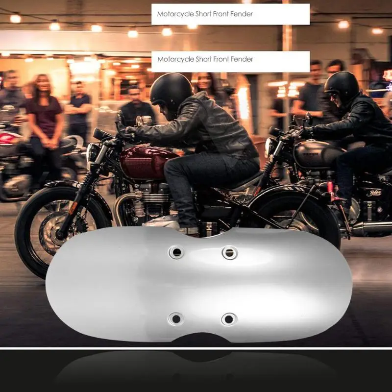 

Motorcycle Front Fender Mud Guard Fairing Mudguard Cover for Triumph Scrambler Four Color Choices of Black White Red and Silver