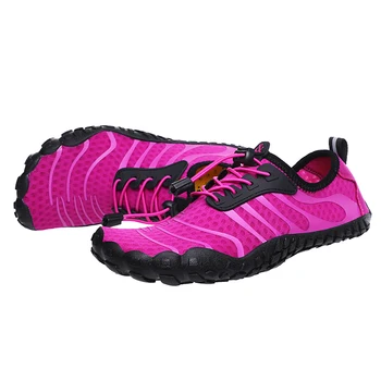 

Water Shoes Men New Style Five Toe Shoes Brand Breathable Unisex Big Size Lovers Couple Footwear Blcak Green Women Water Shoes