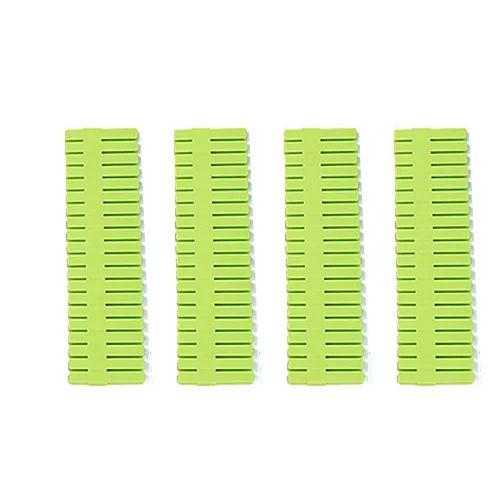 Green S 4 шт./компл. Пластик ящик-сетка, сделай сам Регулируемый разделитель для бытовых нужд органайзер для хранения обеспечивает экономию места • инструменты - Цвет: Green S