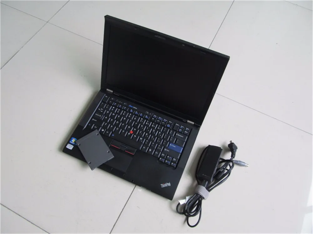 Автомобильный диагностический ноутбук для lenovo t410 i7 4g ПК с ТБ SSD работает mb star c4 c5 bmw