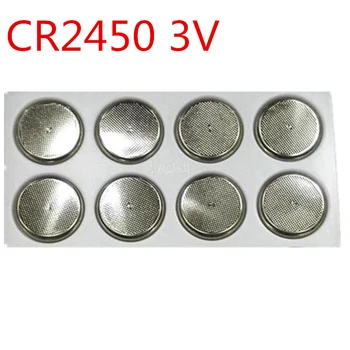 

10pcs/lot CR2450 CR 2450 3V Lithium Button Cell Battery for Car Control Key