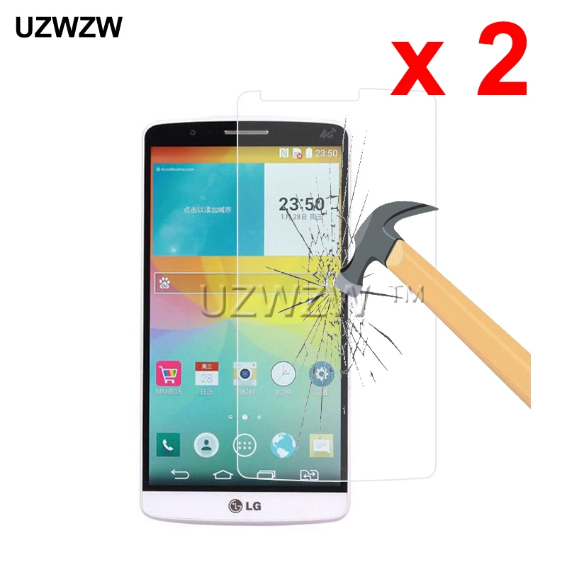 

2pcs For LG G3 Stylus D690 D690N Premium 2.5D Tempered Glass Protective Glass Film Screen Protector For LG G3 Stylus Glass