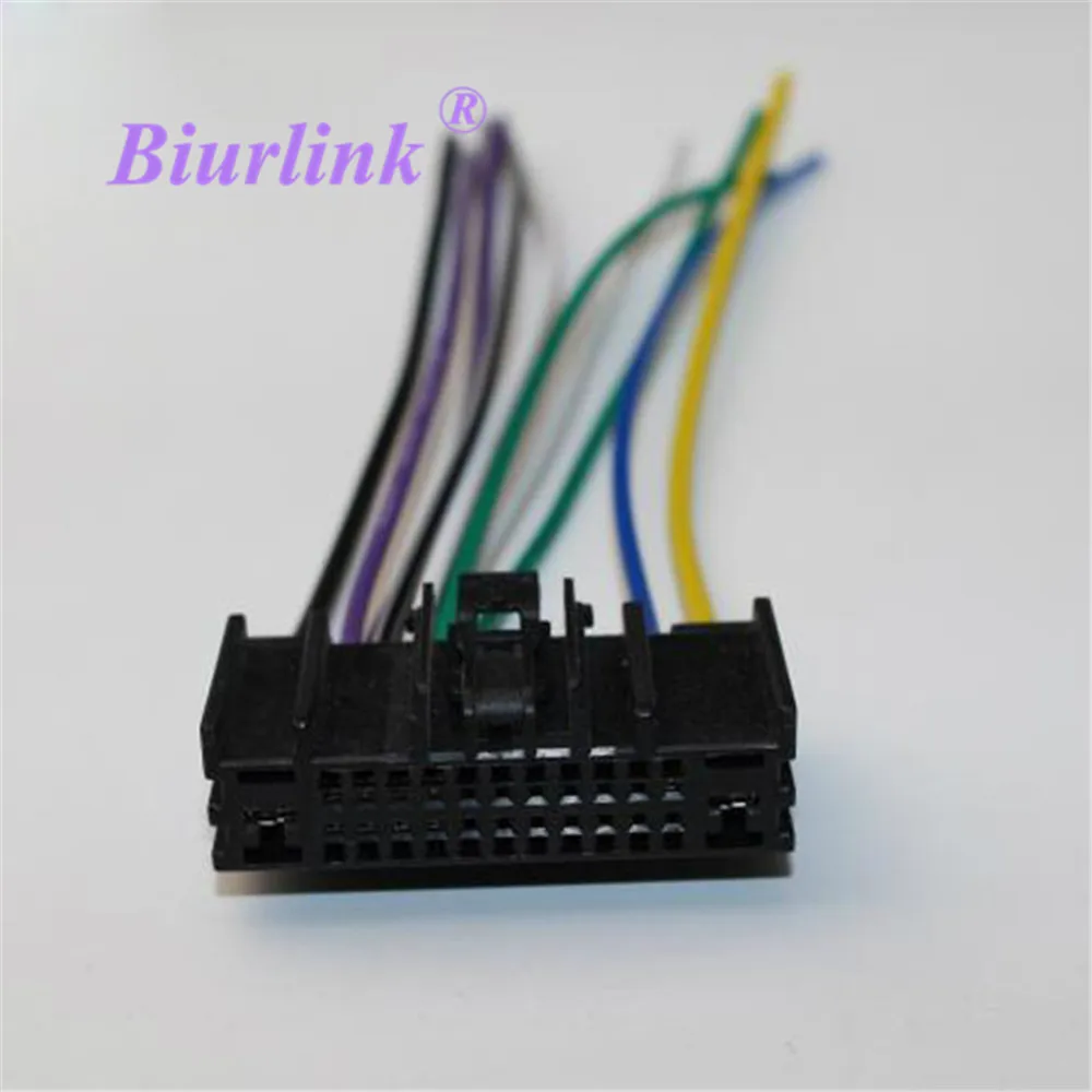 biurlink car cd changer stereo speaker wire harness cable for ford rh aliexpress com Hi-End Speaker Cable Bi-Wire Bi-Wiring Speakers Diagram
