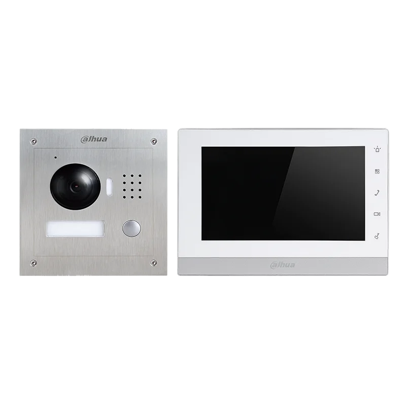 

DH IP 2-Wire kit Video Door Phone VTO2000A-2 VTH1550CHW-2 P2P Metal Villa