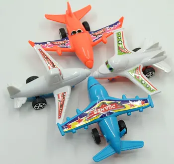 

Pull Back Airplane Plastic Planes Model Friction Baby Educational Toy Child Toys Mini Car Kit Children Funny Simulated Plane
