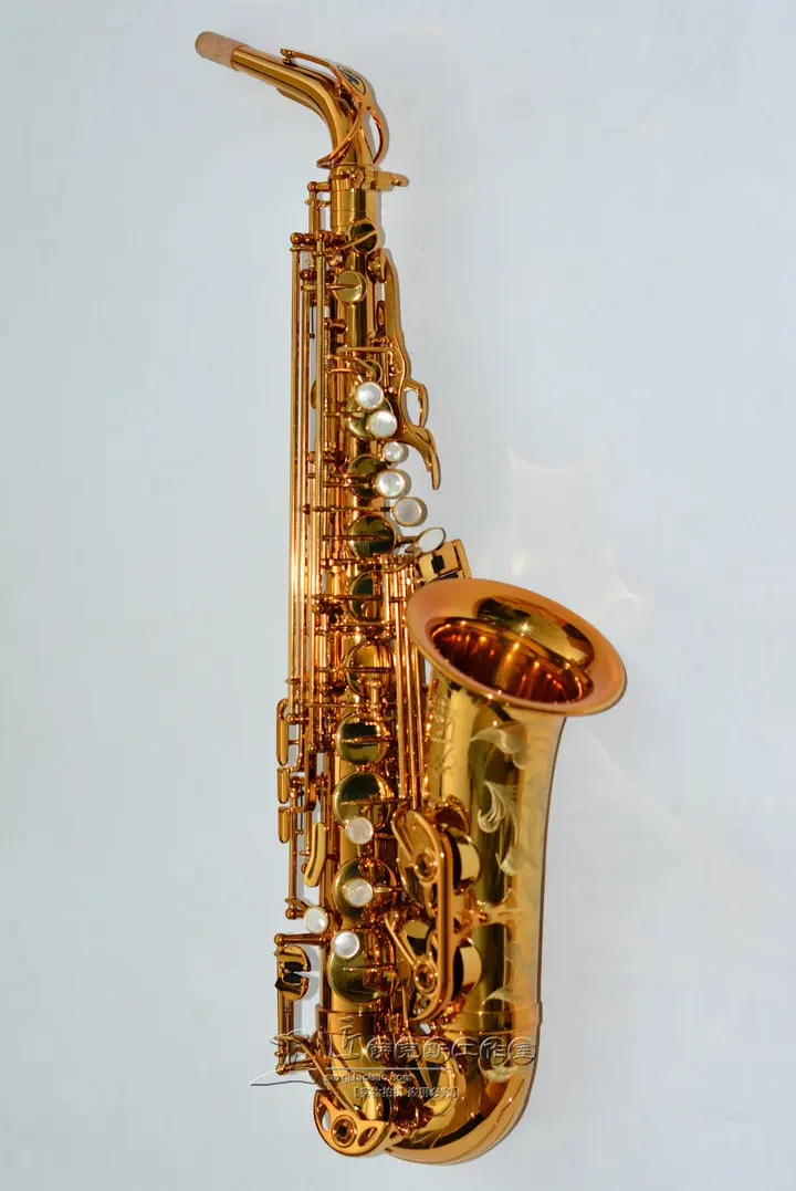 

SAS-R54 New Saxophone E Flat Alto Rose gold High Quality Alto saxophone Super Professional Musical Instruments Free shipping