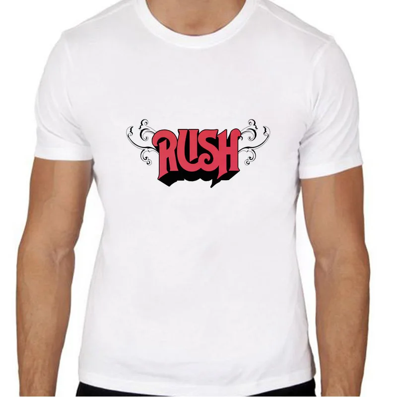 rush band t shirt Men Print T Shirts Fashion Print T Shirts male O Neck