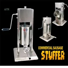 10L Ручной вертикальный наполнитель ручная машина для колбасы машина для производства колбасы все материалы из нержавеющей стали утолщаются