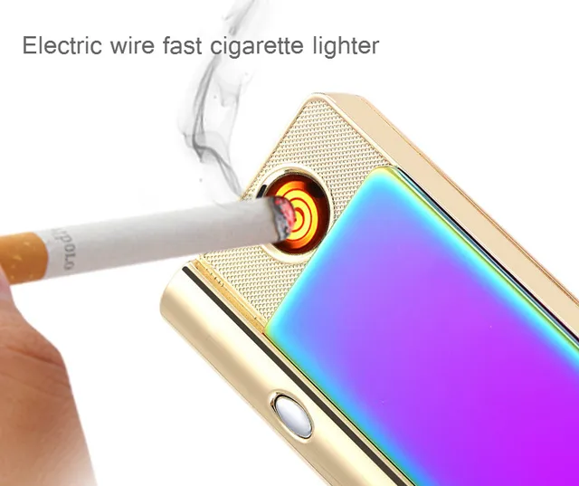 Latest Tesla Coil Arc Lighter USB Reachargeable Windproof Cigarette